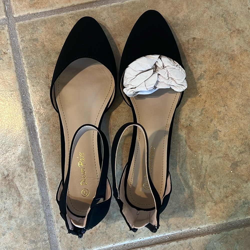 Black Dress Flats